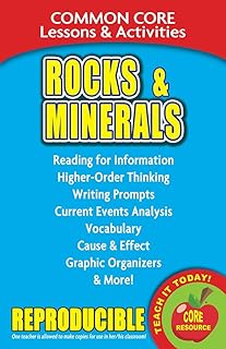 Rocks & Minerals: Common Core Lessons & Activities
