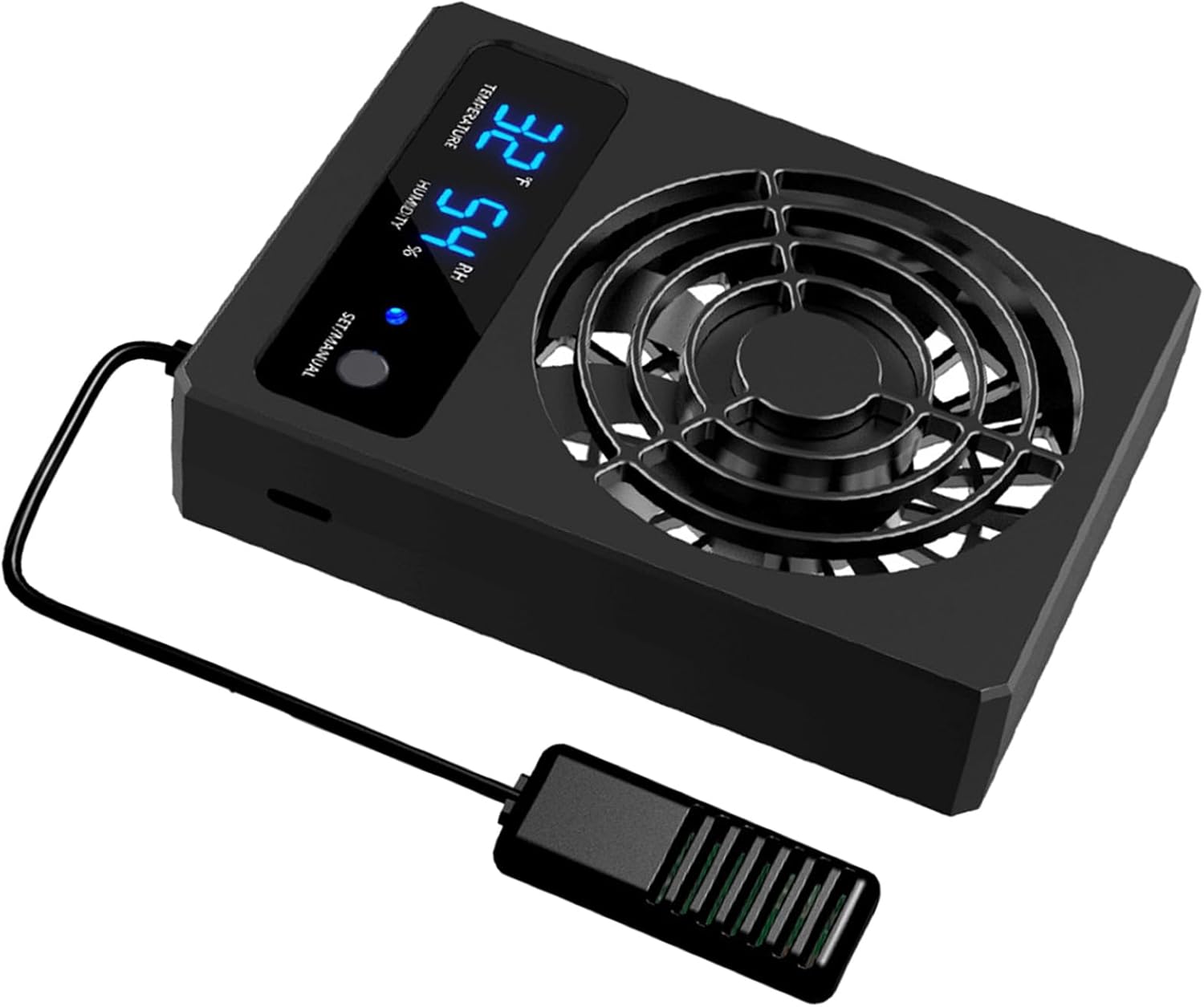 HUANGANG Reptiles Fan for Terrariums Low Noise Energy Saving Chiller Air Coolers Humidity Reducer Chiller Automatic Control