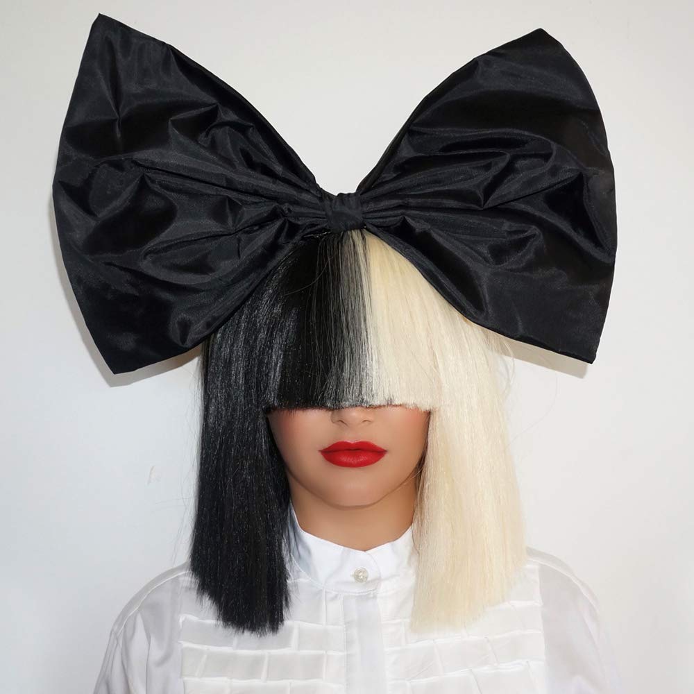 税込3850円だった練習用ブラックウィッグ 4体 Amazon | Sia Costume Wig ADULT_COSTUME レディース US サイズ