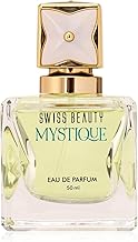 Swiss Beauty Mystique Eau De Parfum | Long-Lasting | Ideal For Gifting | Everyday Wear | Top Note: Pink Pepper | Middle Notes: Rose & Raspberry Flowers | Base Note: Amber | 50ml
