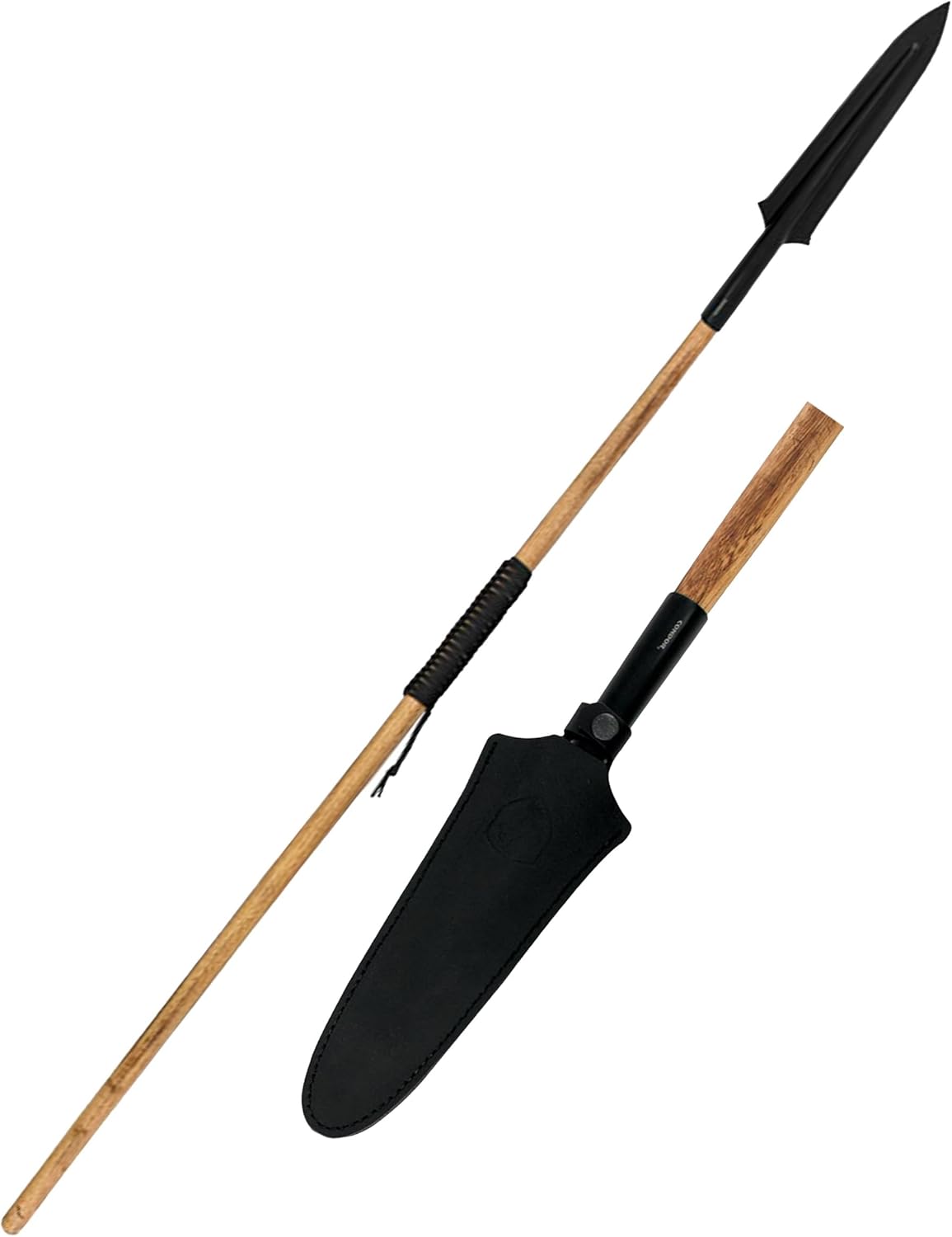 Condor Tool & Knife, Yari Spear, 14-1/2in Blade, Paracord Handle with Sheath