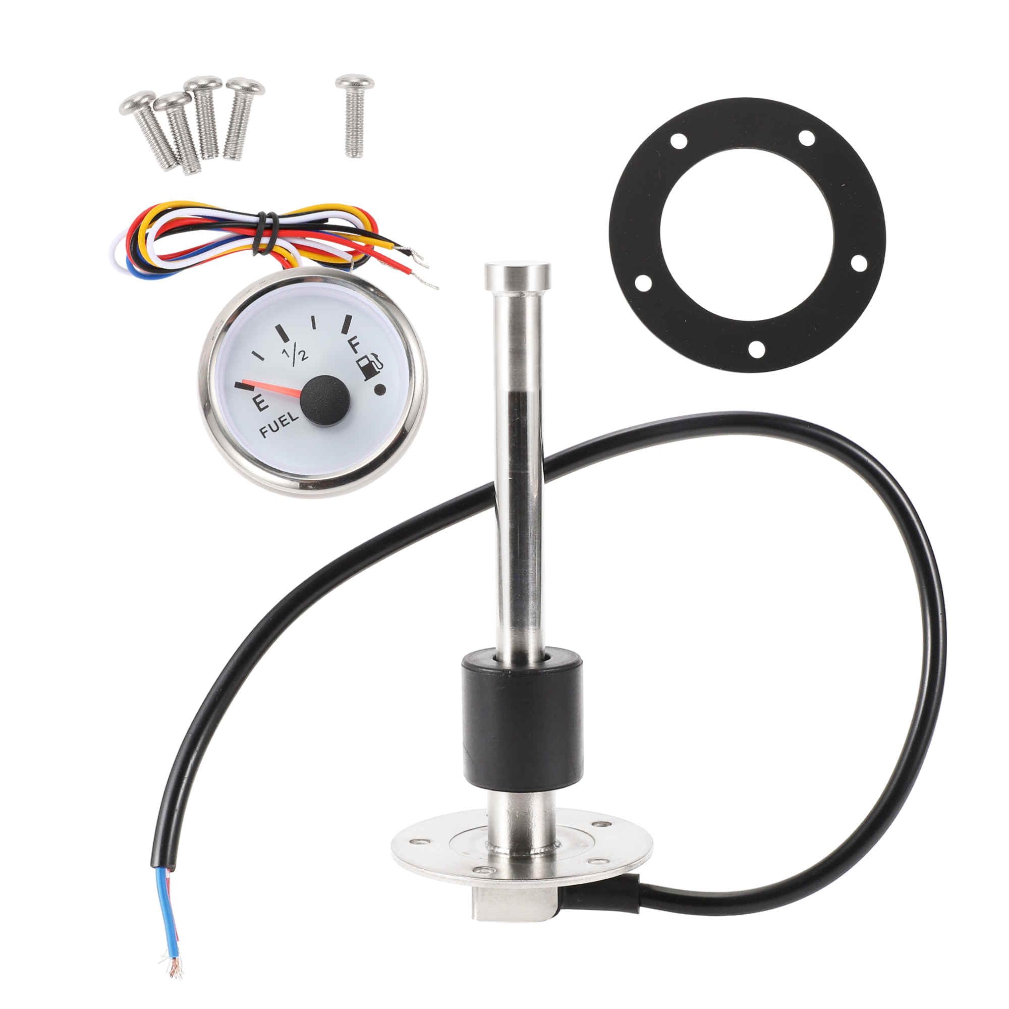 A ABSOPRO 150mm Fuel Sending Unit and Gauge Kit 5.9" for Boat Vehicle Truck โ image 1