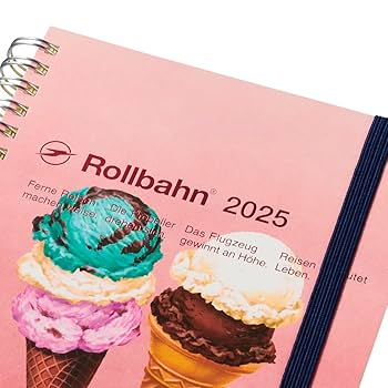 ロルバーン アメリカンスイーツ ４冊セット Ａ５　ダイアリー 2025 Amazon.co.jp: 【デルフォニックス手帳 2025年版／2024年10月