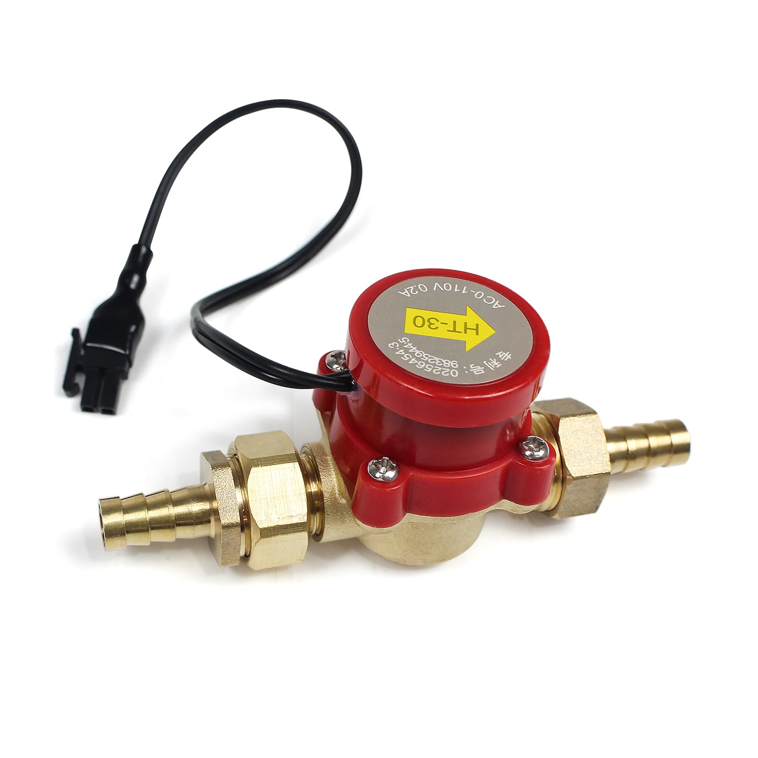 XUNKUNER Water Flow Sensor Switch HT-30 AC 0-110V 0.2A G3/4 "-3/4 ...