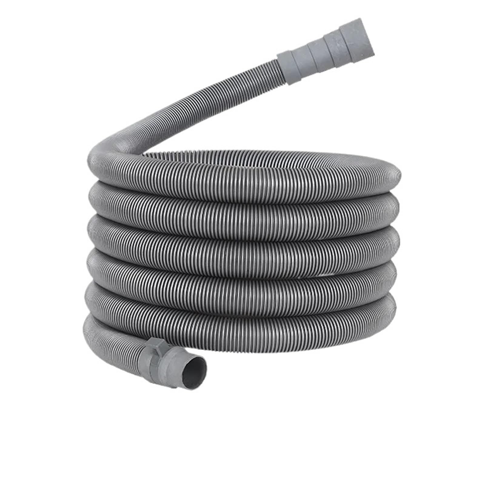 Bgnehrfl One Color Washer Drain Hose, Washing Machine Drain Hose 1Pc Corrugated Washer Discharge Flexible Dishwasher