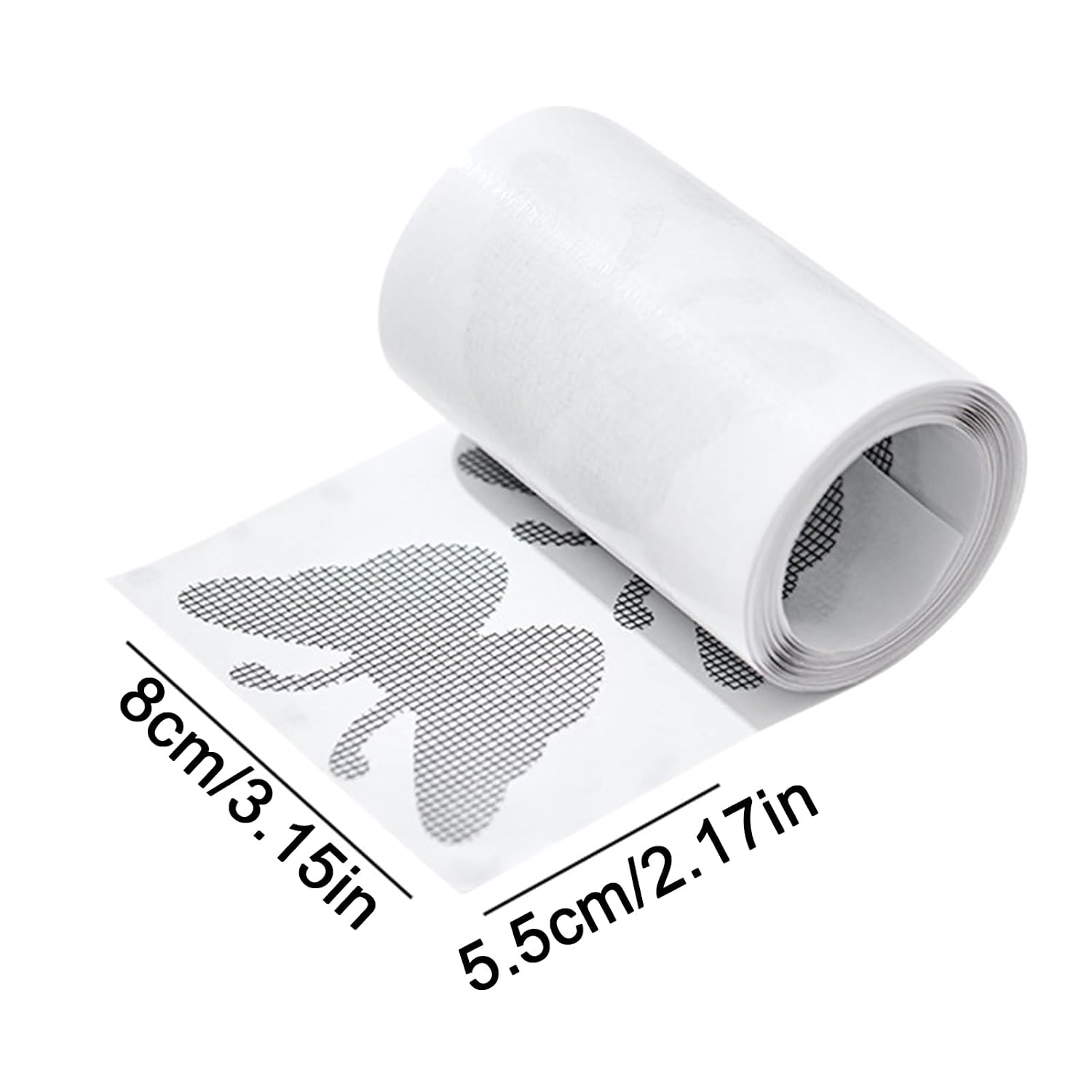 Window Screen Repair Kit, Strong Self Adhesive Mesh Patches Window Screens Tape for Home with Waterproof Fiberglass Material Easy Cut Roll Design, Screen Repair Patch for Patio Porch Balcony