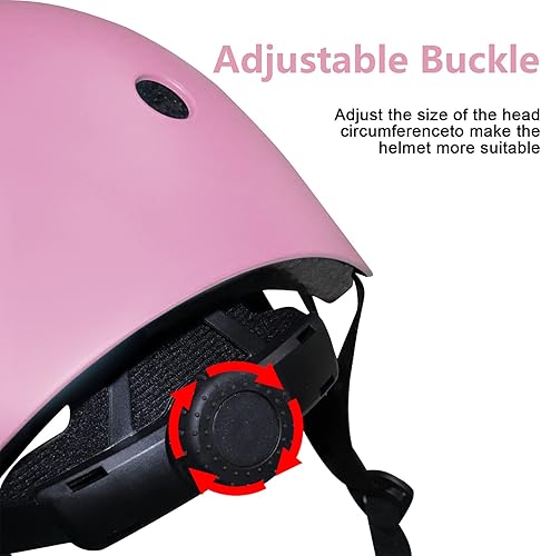 Miniatura 3 de BURSUN - Casco de bicicleta para niños con ventilación y ajustable, casco para niños pequeños de 2 a 14 años, casco multideportivo para niños y