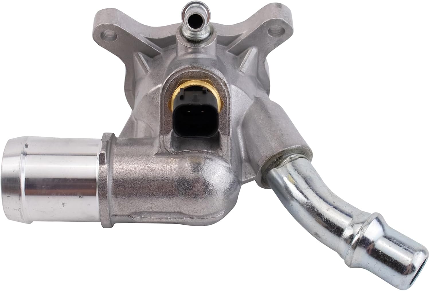 TRQ Thermostat with Housing Assembly Compatible with Chrysler Dodge Fiat Jeep Ram