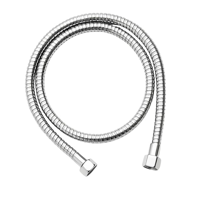 HOMEMATES High-Pressure ABS Handheld Bidet Spray Premium Health Faucet Pipe for Bathroom Use, Suitable for Western Toilets, and Hygienic Cleaning Solution (Silver)