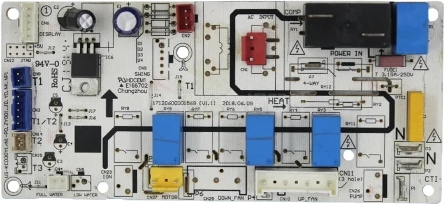 US-KCD30Y1/N1-PD.ZY001.JD.YD.NK.NP1 17120600001569 Control Board for Air Conditioner Circuit PCB Conditioning Spare Parts