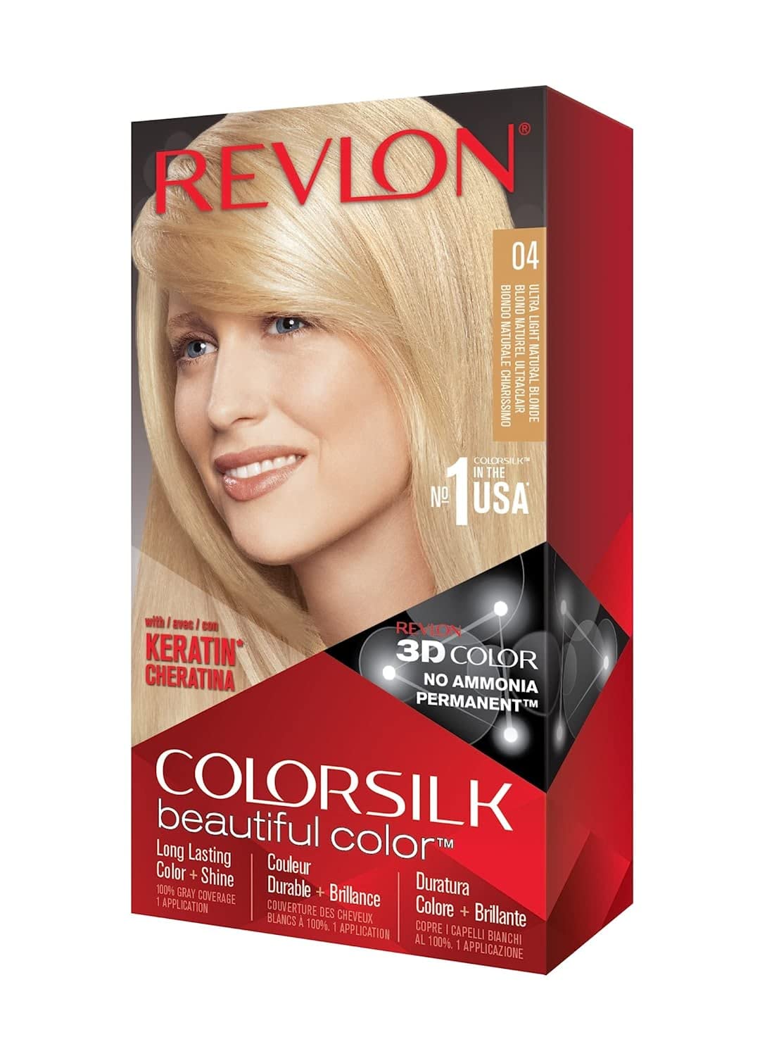 Colorsilk By Revlon, Ammonia-Free Permanent, Haircolor: Ultra Natural Blonde #11N - 1 Ea ( Pack of 3 )