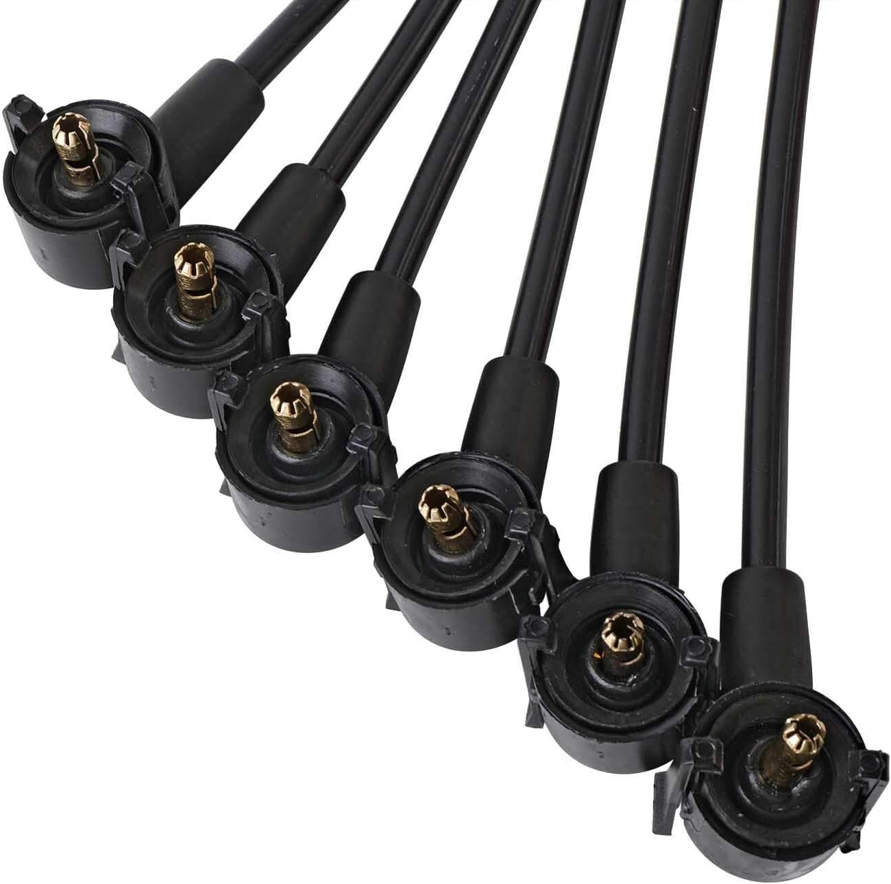 Ignition Spark Plug Wires 7mm (6PC Set) for 2005-2009 Ford Explorer for 2007-2010 Ford Explorer Sport Trac for 2005-2009 Mercury Mountaineer V6 4.0L