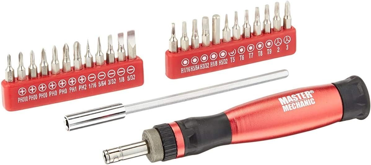 Master Mechanic GSTV20200317 6-In-1 Auto-Load Screwdriver - Quantity 1