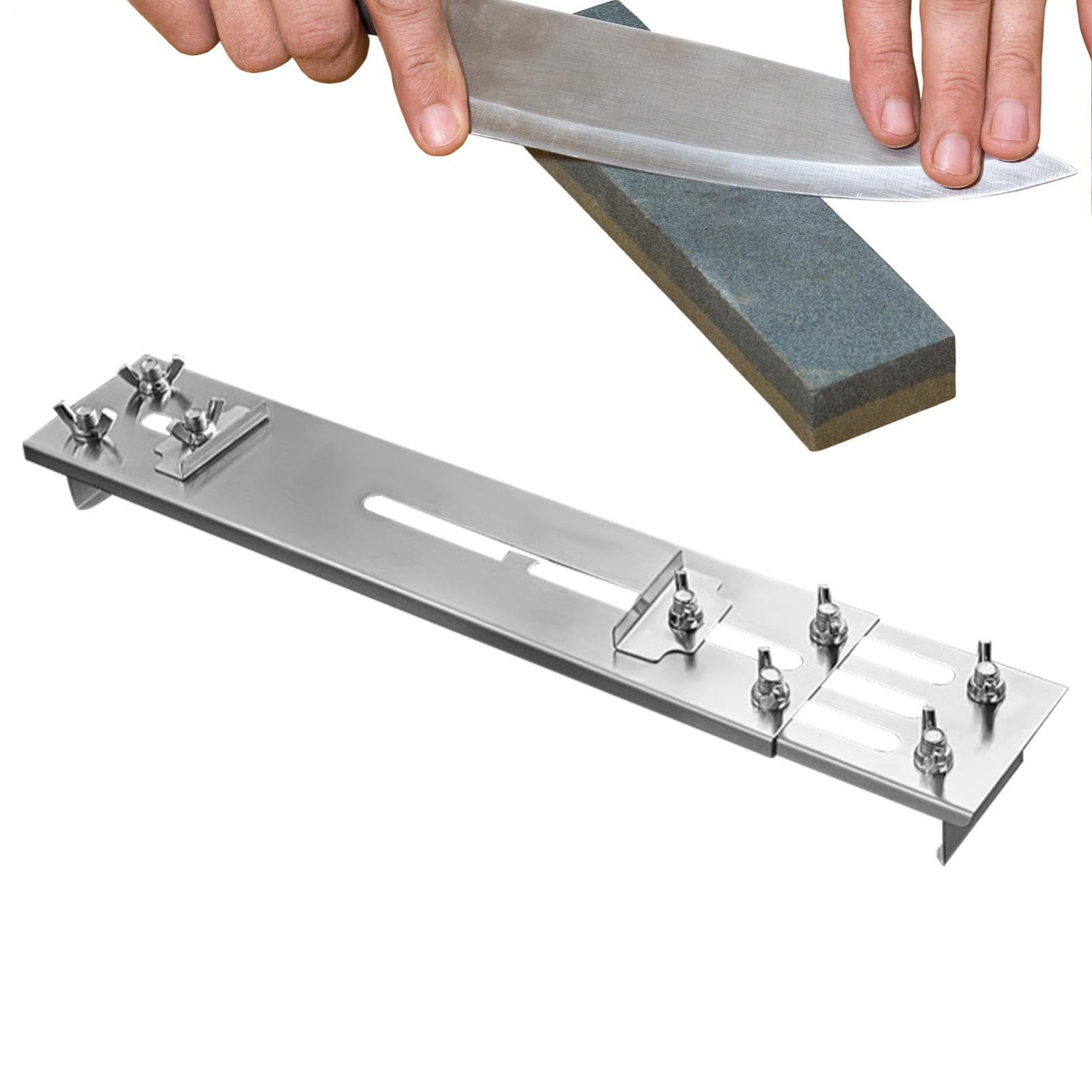 Sharpening Stone Holder - Professional Whetstone Stainless Steel 304, Kitchen Sink Adjustable Holders, Household Sharpenings Stones Base Whetstones Sinks Bridge