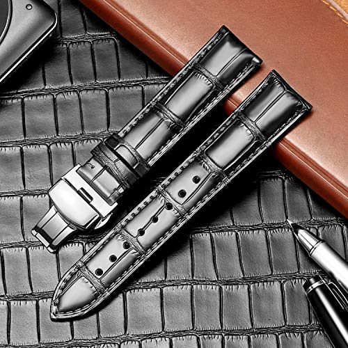 Moran Quick Release Leather Watch Bands for Men & Women