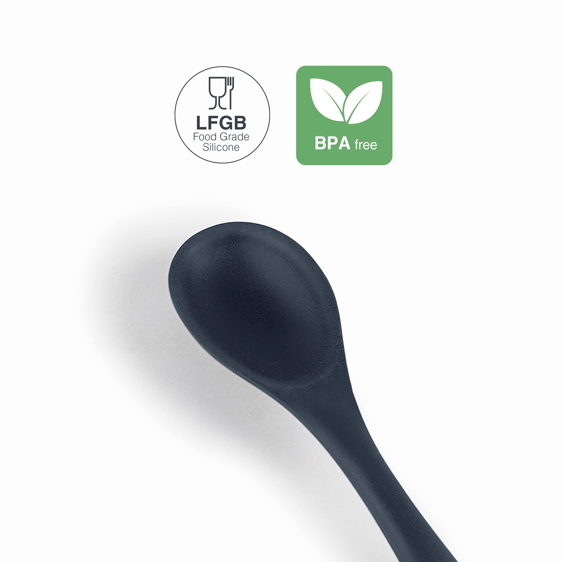 Lacor Cucchiaio In Silicone 29cm - Antiaderente E Resistente Al Calore