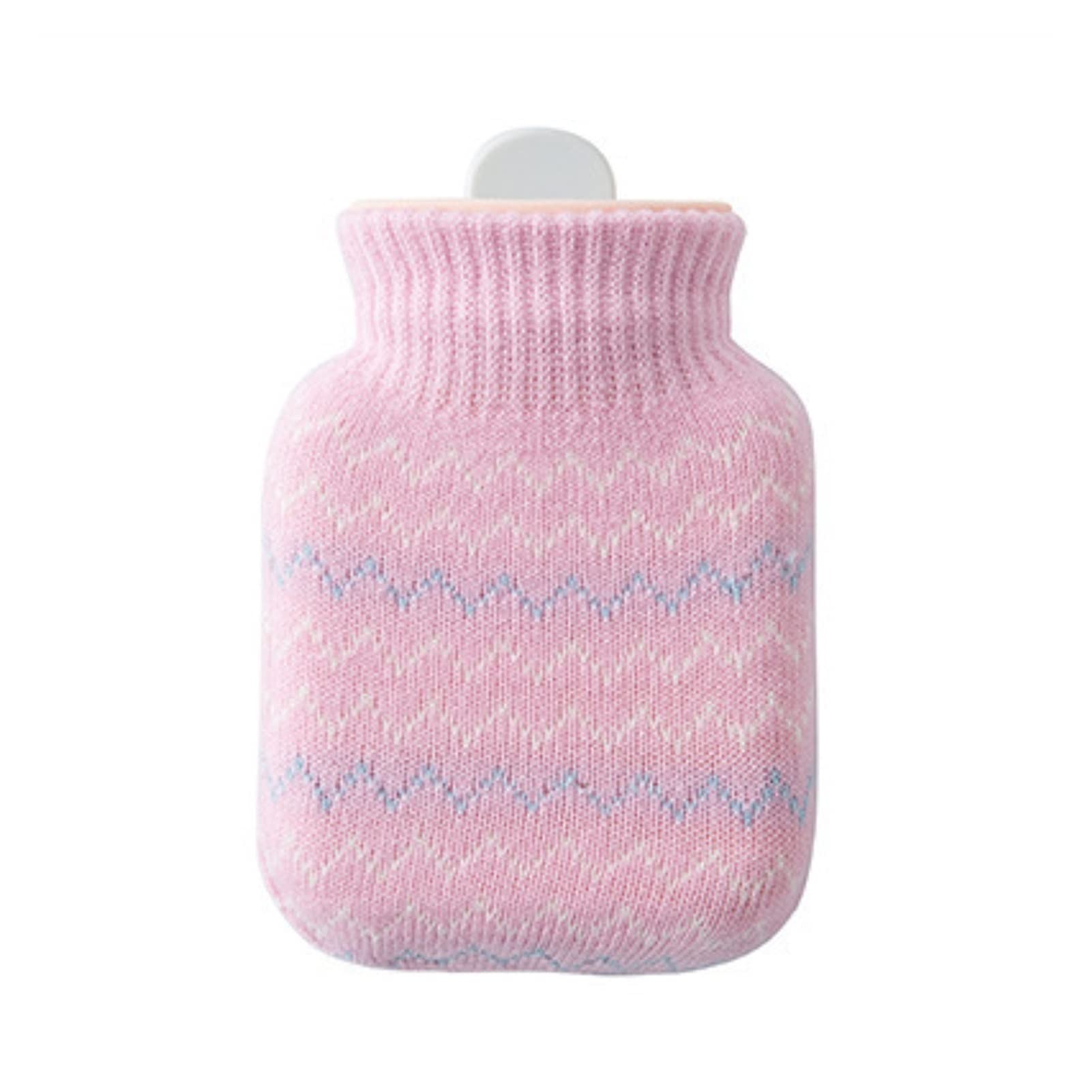 Wärmflaschentasche Handfüße Wärmer, Silikon Warmwasserbeutel Warm Palace Handwärmer Mini Tragbarer Plüsch Warme Baby Studenten Warmwasserbeutel (Farbe: A) (Farbe: A) (Farbe: A)