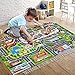 Oriate Kids Toy Dream Mat Happy Farm Activity Playmat, Parent-Child Interaction Game Rug, Ideal Children's Educational Floor Mats for Bedroom Playroom Play and Learn 552-F