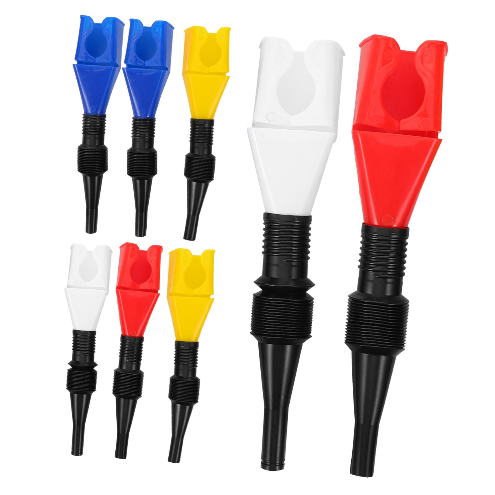 40pezzi Imbuto Flessibile Per Auto Con Tubo Estensibile Di Imbuto Per Carburante e Motore Design Sicuro e Pratico Per Rifornimento Senza Sprechi