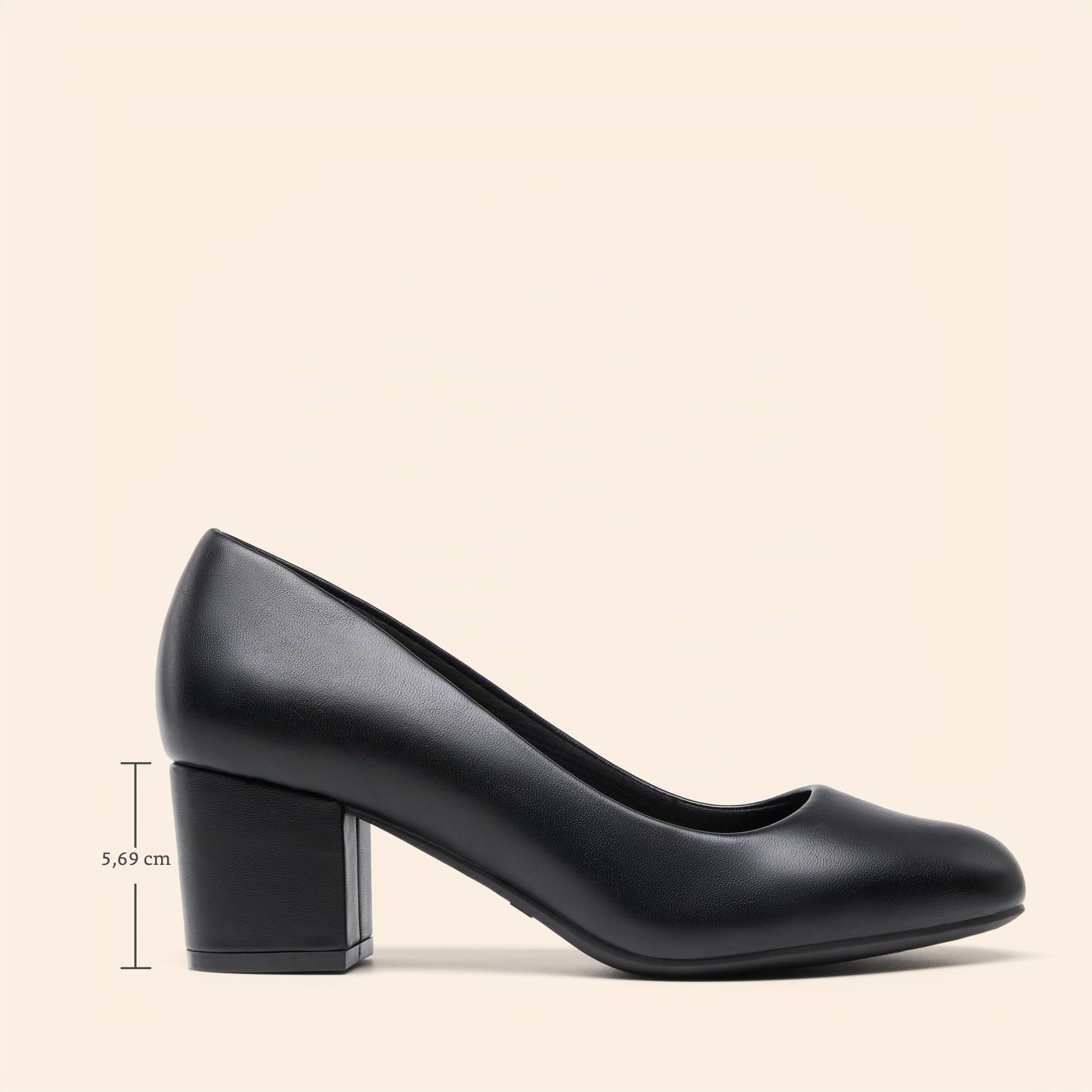 DREAM PAIRS Escarpins Femme Confortables Chaussures de Travail Classiques et Simples, Idéales pour Tenues de Bureau et Costumes Professionnels