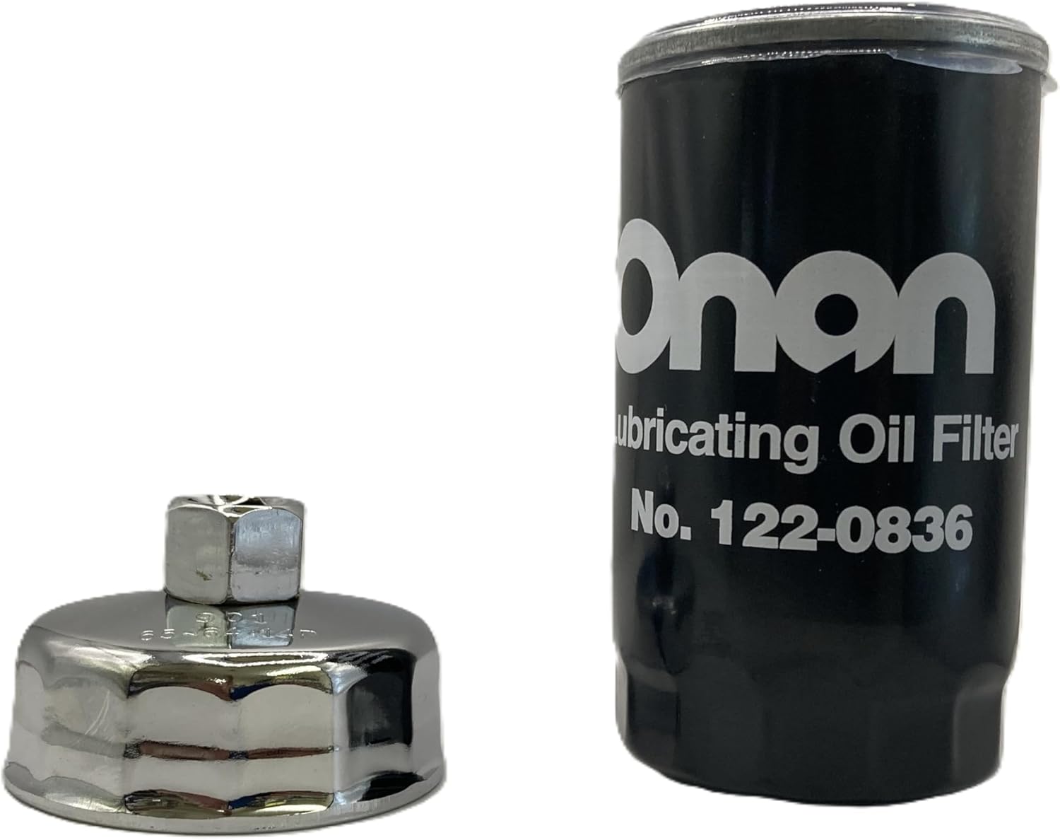 GPS GENERATOR PART SPECIALIST Cummins Onan OEM Oil Filter 122-0836 (1220836) plus Oil Filter Wrench