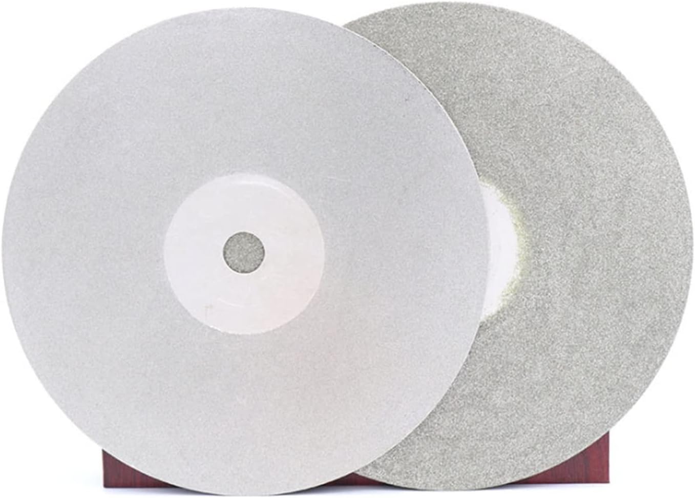 8 Inch 200mm Single Side Diamond Coated Flat Lap Wheel Polishing Wheels Jewelry Grinding Polished Disc 46-2000 Grit (Color : A, Size : 46 Grit)