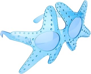 1 Par De Óculos De Sol Estrela Do Mar Óculos De Sol Infantis Óculos De Sol De Praia Óculos De Sol Formatados Óculos De Sol Divertidos Havaianos Óculos De Sol Duráveis Óculos