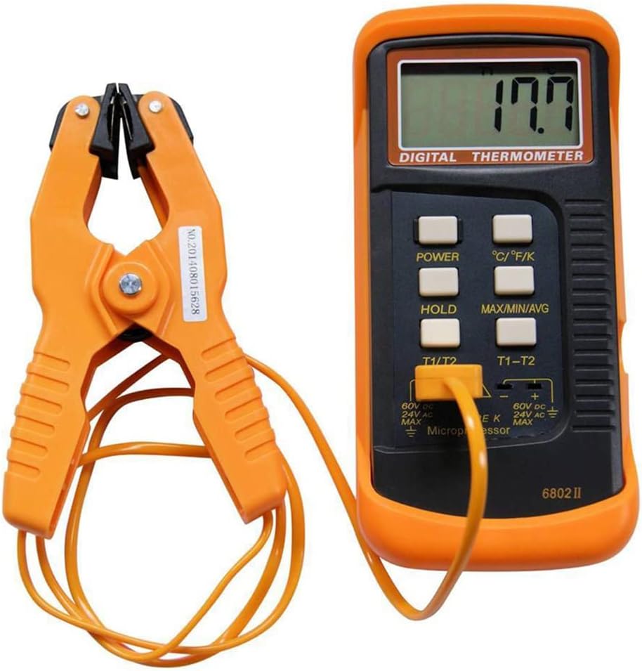 Dual Channel K Type 6802II Digital Therocouple Theroeter Teperature Eter -50°C-1300°C