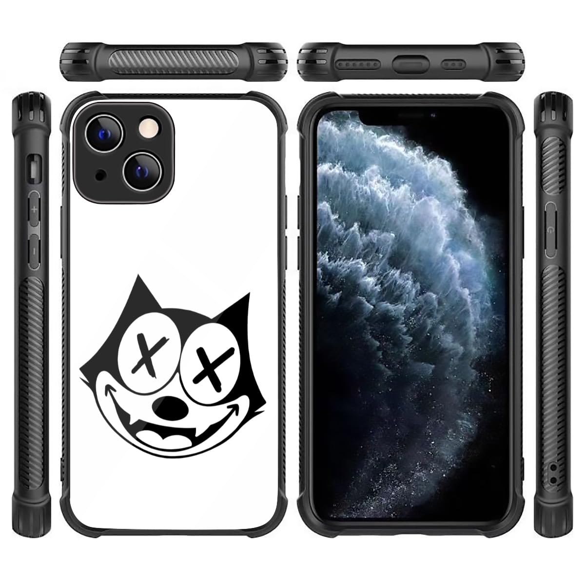 Amazon.co.jp: iPhone 13ケース フィリックス・ザ・キャット