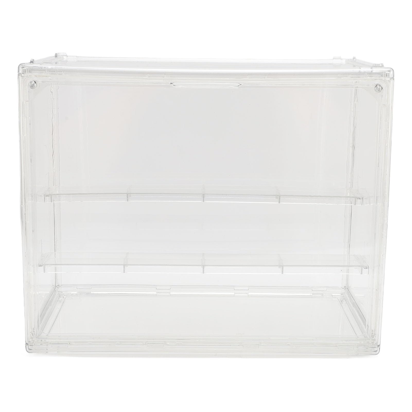 Acrylic Display Case, Clear Storage Box Cabinet Organizer for ...
