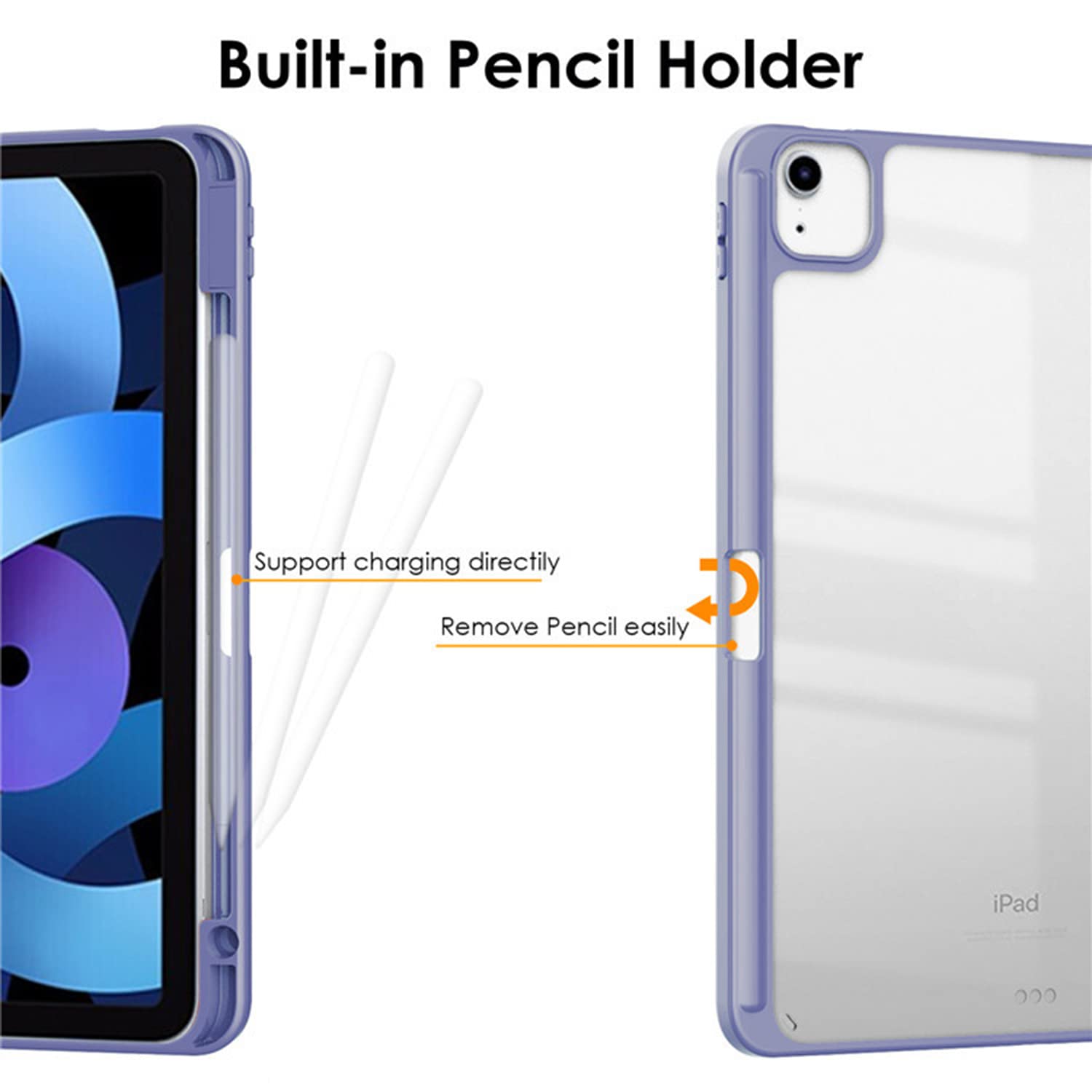HUEZOE Case Compatible with iPad Pro 11 2021/2020/2018, iPad Air 5 2022/iPad Air 4 2020 - Image 4