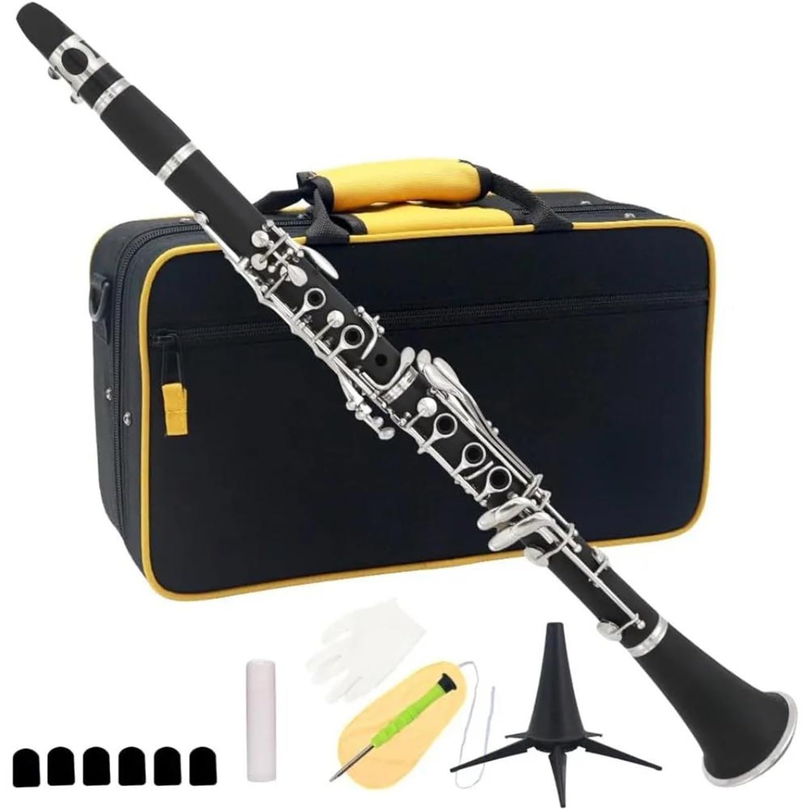 Amazon | クラリネット楽器 Bbクラリネット ベル直径83mm 長さ