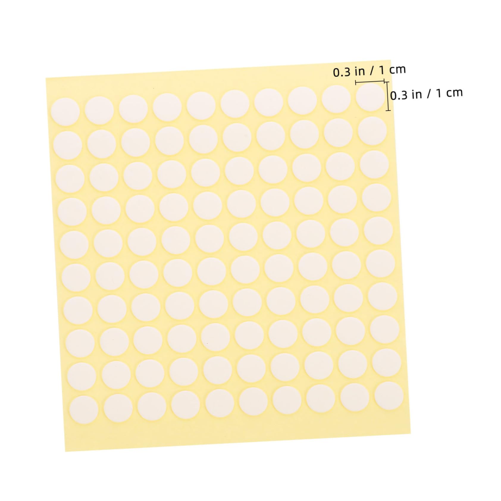 VILLCASE Double Sided Tape 500pcs Removable for Balloons Sticky Tape for Decorations