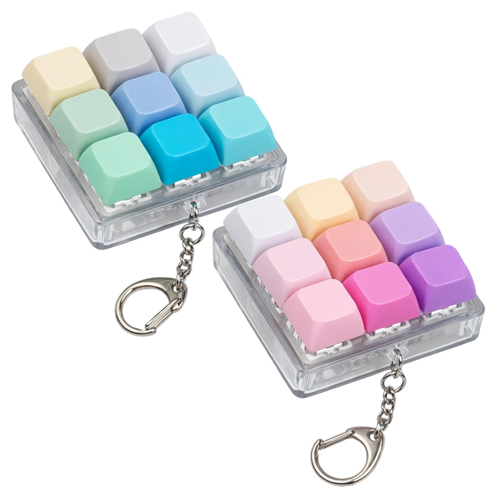 Claviers à clicker anti-stress et mini bouton de clavier mécanique de relaxation
