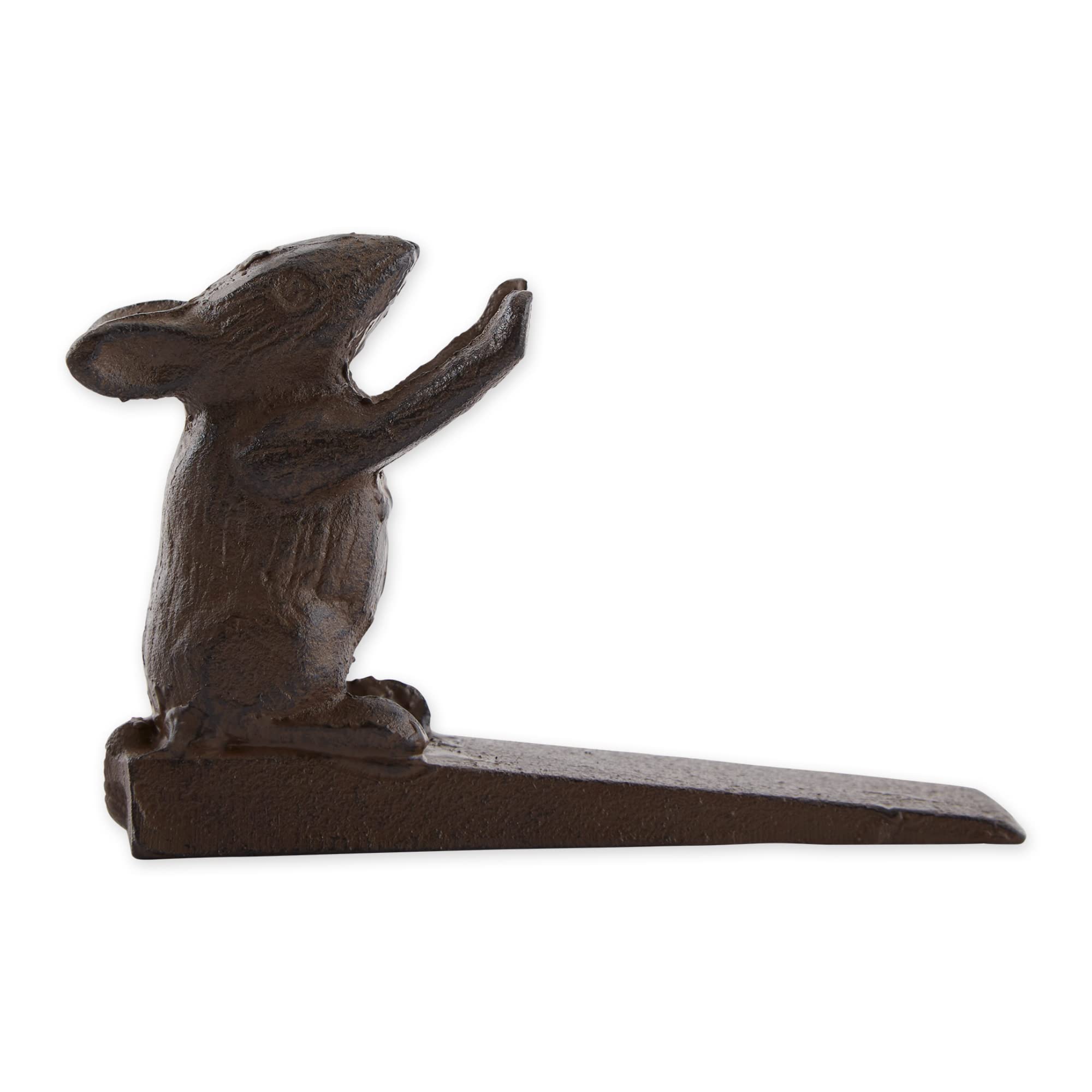 DII Cast Iron Door Stop Collection Heavy & Decorative Stopper, 6.25x1.75x4.75", Door Mouse