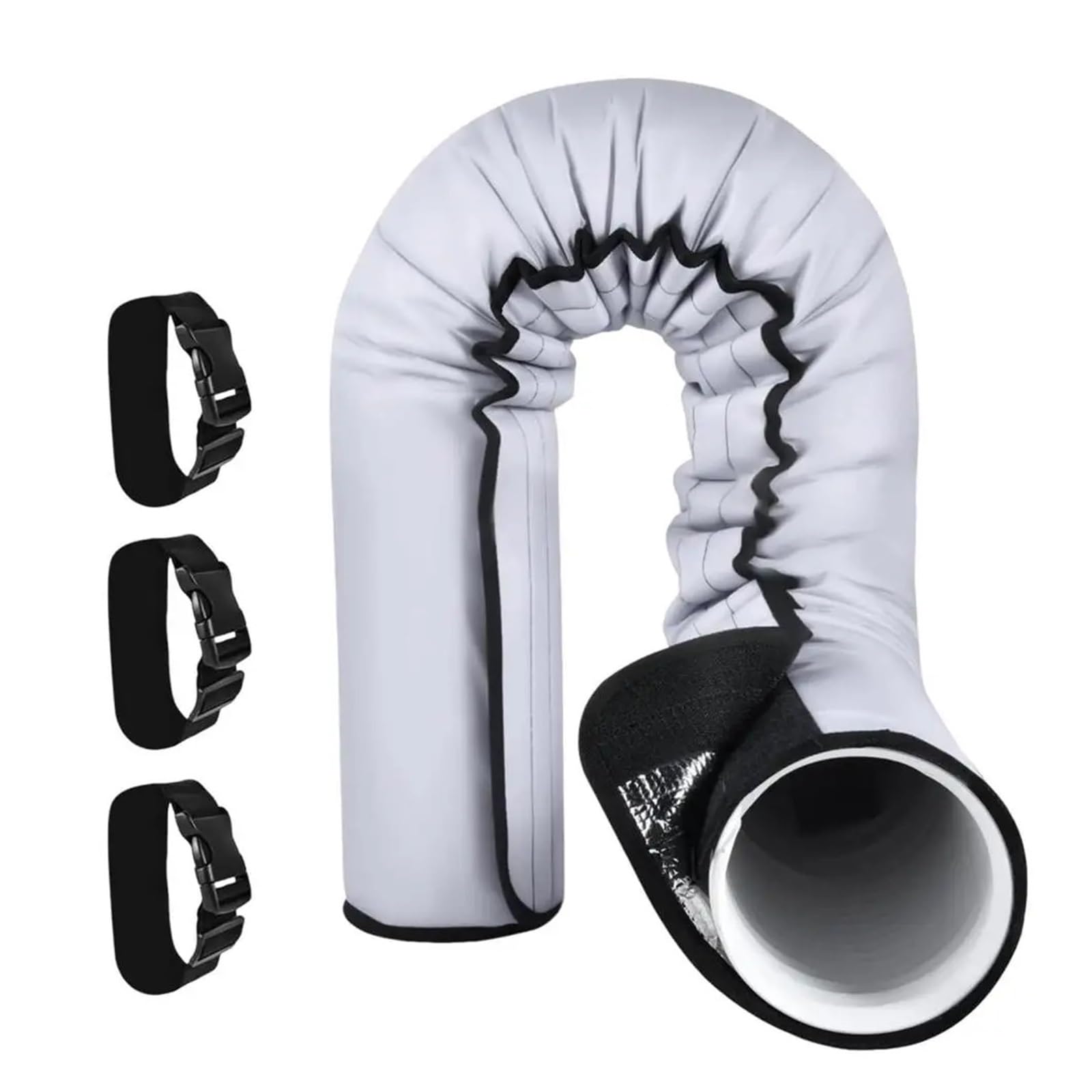 XVDRFSD Air Conditioner Hose Cover Portable AC Hose Insulation Sleeve Thick Air Conditioner Cover Wrap For 5" & 5.9" Diameter
