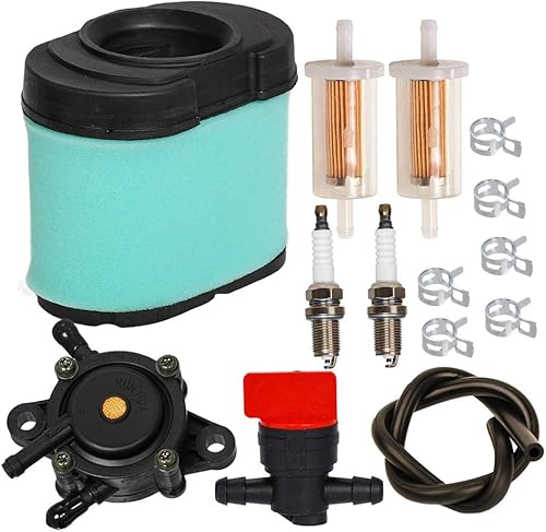 HIFROM Cartucho limpiador de filtro de aire, filtro de combustible, línea de bomba de combustible, kit de afinación compatible con John Deere L120