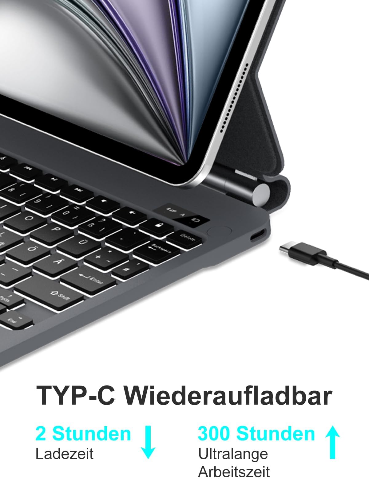 Magic Keyboard para iPad Air de 11 pulgadas (M4/M3/M2) 2026/2025
