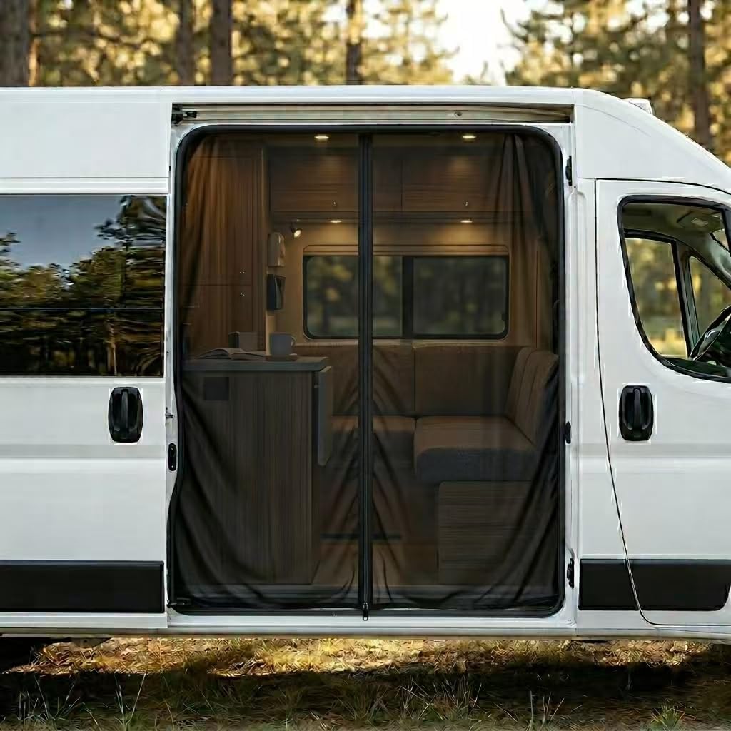 Van Bug Screen for Chevy Express & GMC Savana 1996-2025, 55" x 51"