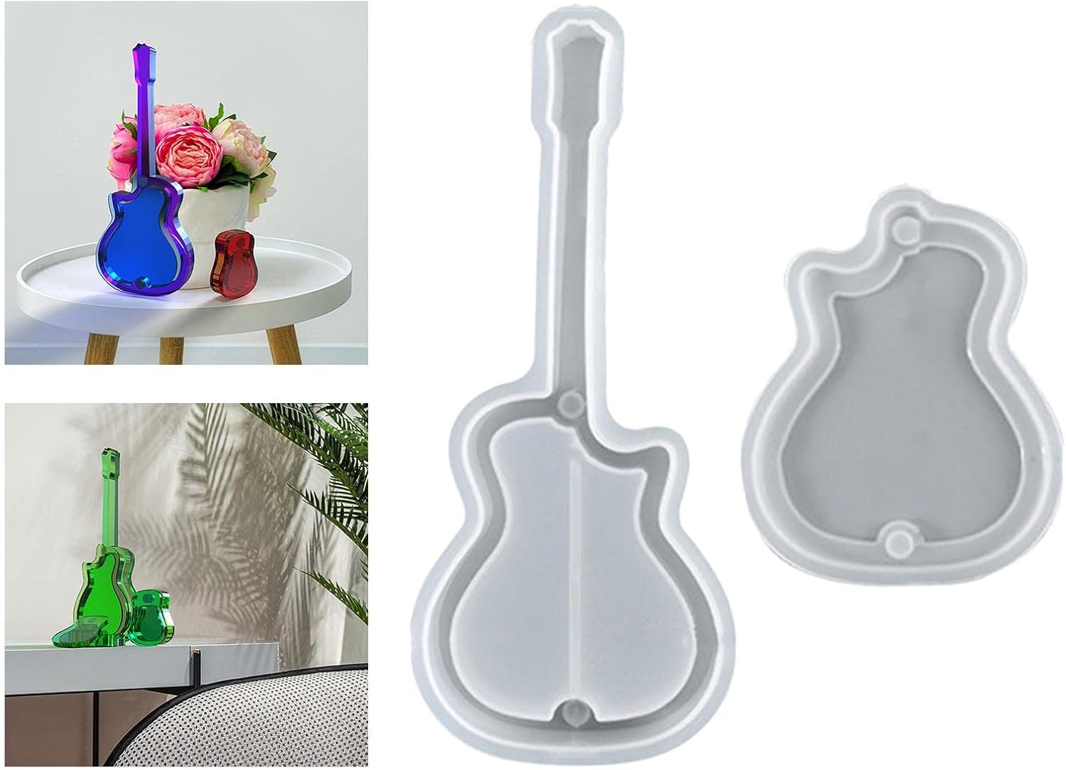 Silicone Candle Mold Epoxy Mould Handmade Saop Molds Moulds DIY Crafts Plaster Polymer Clay Home Decoration