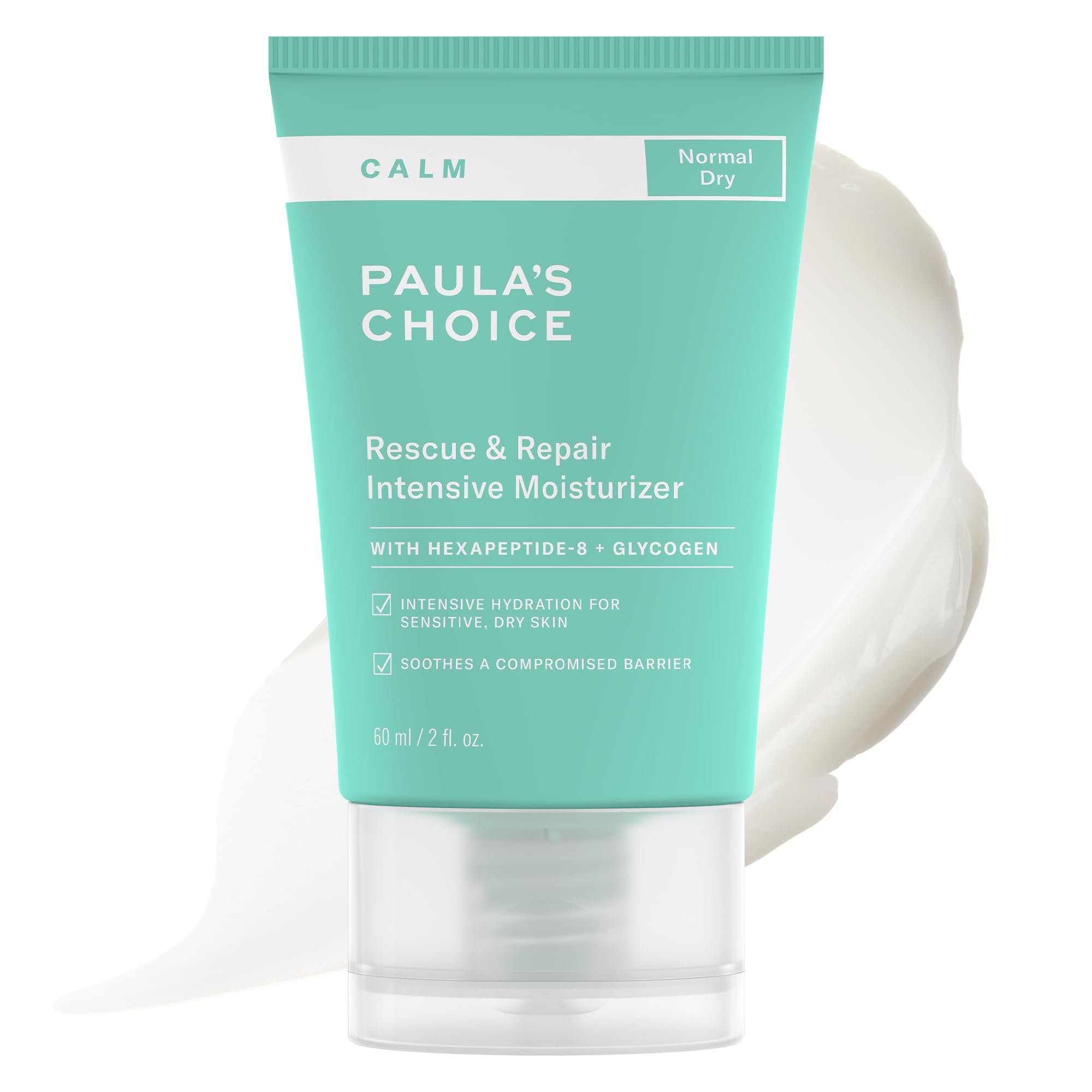 Paula's ChoiceCALM Rescue & Repair Moisturizer for Sensitive Skin, Soothes Redness, Suitable for Rosacea-Prone & Eczema-Prone Skin, Fragrance-Free & Paraben-Free