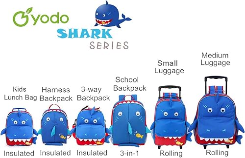 Miniatura 8 de Maleta Yodo, para usar de 3 maneras, con ruedas, para niño