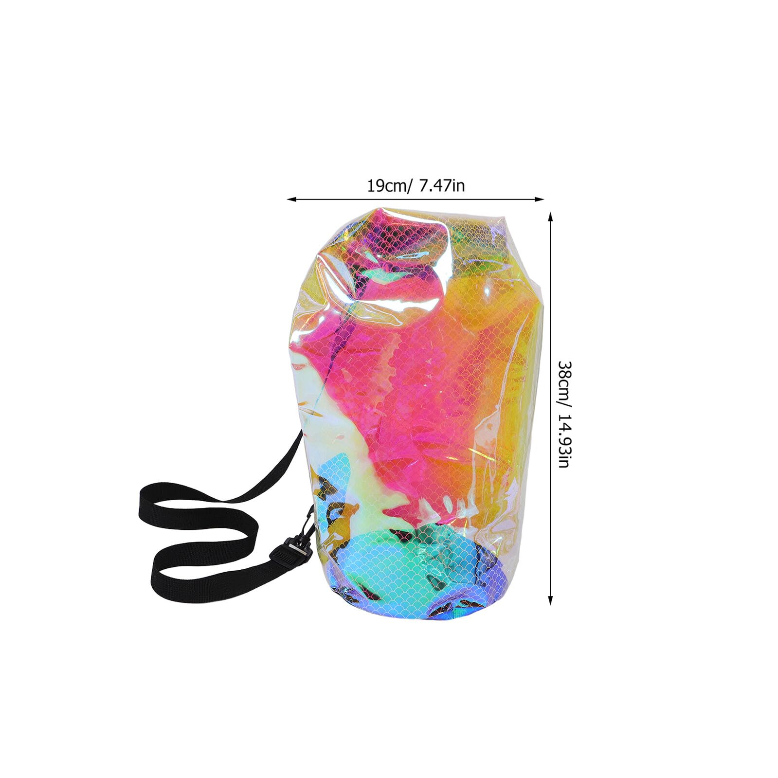 ORFOFE Bolsa para Kayak Mochila Seca Ligera con Cierre Enrollable Resistente Abrasiones para Paddle Boarding Rafting Pesca y Camping al Aire