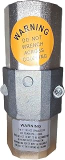 1" Single-Use Fuel Hose Breakaway – 350 lb Pull Force – Compatible with OPW66V-1350 Series – Dispenser Safety Breakaway