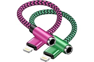 Apple MFi Certified Lightning To 3.5mm Headphone Jack Adapter