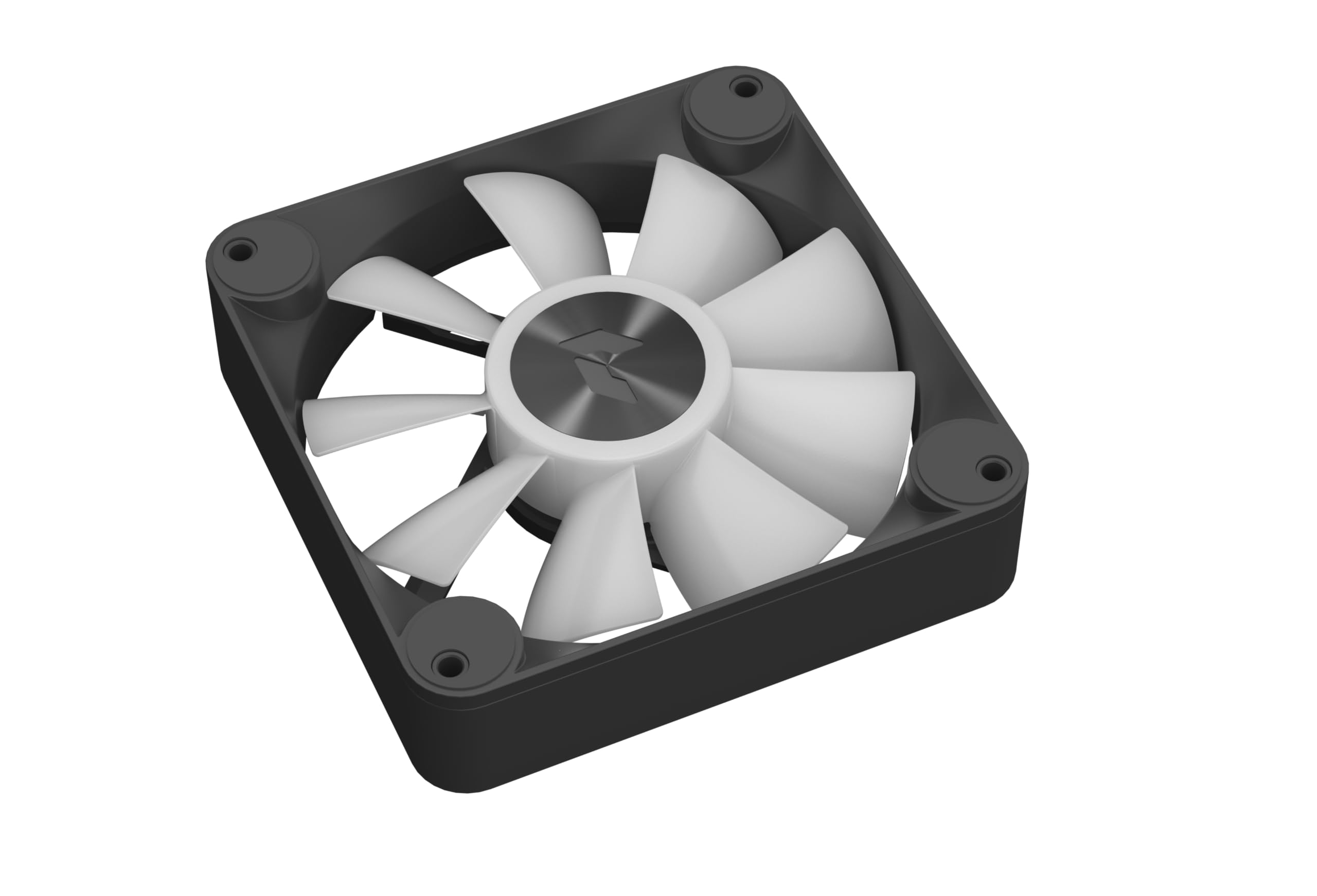 APNX FP1 Black Performance ARGB Lüfter, 140 mm, 30 mm Rahmenbreite, PWM 500-1300 U/min, hoher Luftstrom, hydraulisches Lager, dickes stoßdämpfendes Pad, für PC-Gehäuse, Flüssigkeits- und Luftkühler