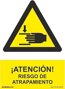 Señal Riesgo Eléctrico | Cartel informativo Zona Riesgo de accidente