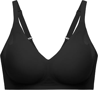Angelhood Bra for Women No Underwire Seamless Bralettes Lace Edge Bra