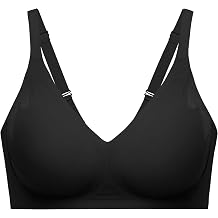 Angelhood Bra for Women No Underwire Seamless Bralettes Lace Edge Bra