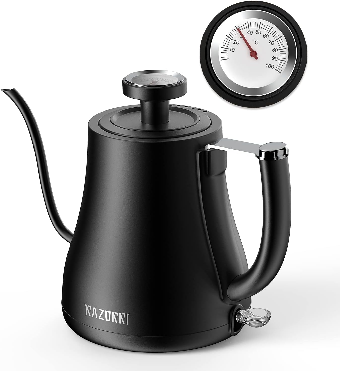 Razorri Electric Gooseneck Kettle 0.8L Stainless Steel Stainless Steel